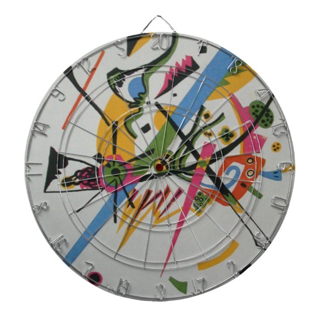 Kandinsky Small Worlds Kleine Welts I Dartboard (Front)