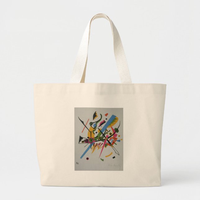 Kandinsky Small Worlds Kleine Welts I Large Tote Bag (Front)