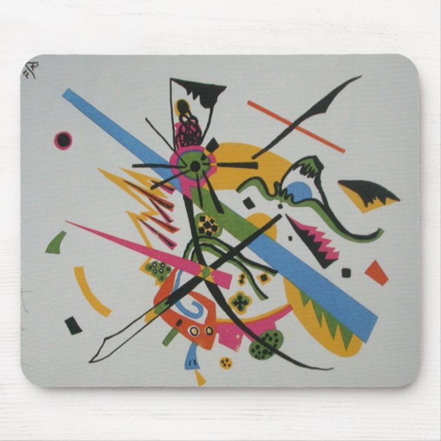 Kandinsky Small Worlds Kleine Welts I Mouse Pad (Front)