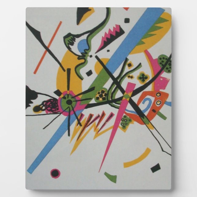 Kandinsky Small Worlds Kleine Welts I Plaque (Front)
