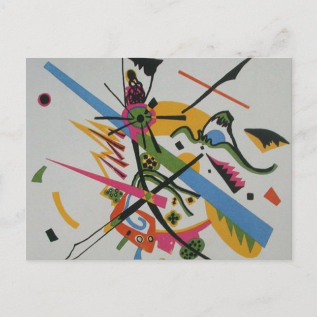 Kandinsky Small Worlds Kleine Welts I Postcard (Front)