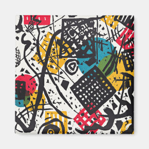 Kandinsky - Small Worlds V, abstract art Magnet