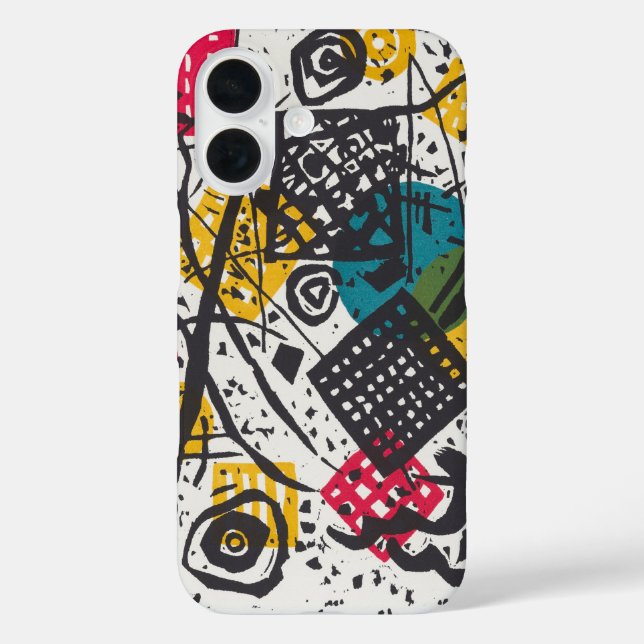 Kandinsky Small Worlds V Abstract Classic Case-Mate iPhone Case (Back)