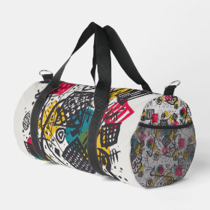 Kandinsky Small Worlds V Abstract Classic Duffle Bag
