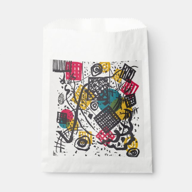 Kandinsky Small Worlds V Abstract Classic Favour Bag (Front)