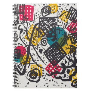 Kandinsky Small Worlds V Abstract Classic Notebook