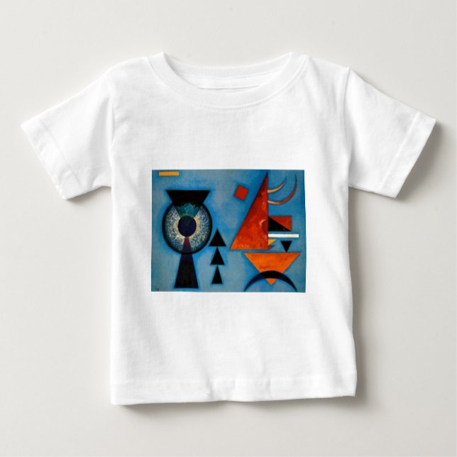 Kandinsky Soft Hard Abstract Baby T-Shirt (Front)