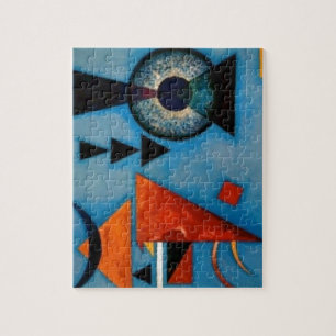 Kandinsky Soft Hard Abstract Jigsaw Puzzle