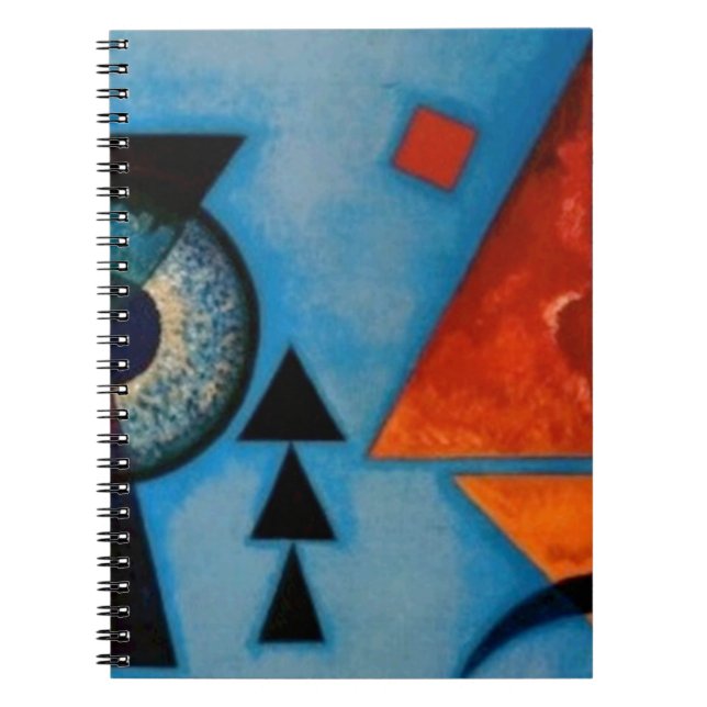 Kandinsky Soft Hard Abstract Notebook (Front)