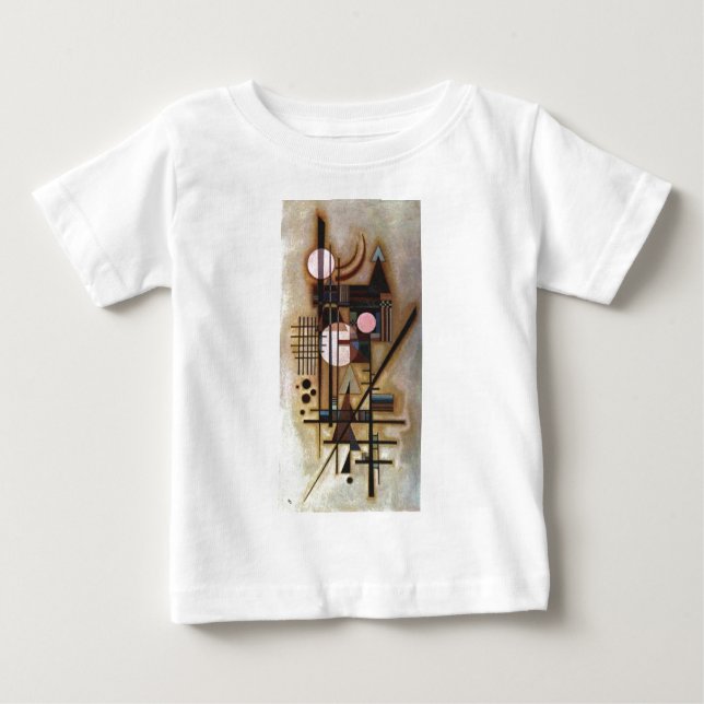 Kandinsky Softened Construction Baby T-Shirt (Front)