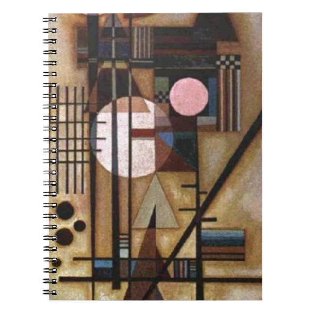 Kandinsky Softened Construction Notebook (Front)
