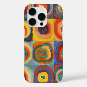 Kandinsky Squares Concentric Circles iPhone 16 Pro Case