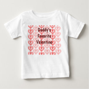 Kandinsky Staggered Valentine’s  Baby T-Shirt