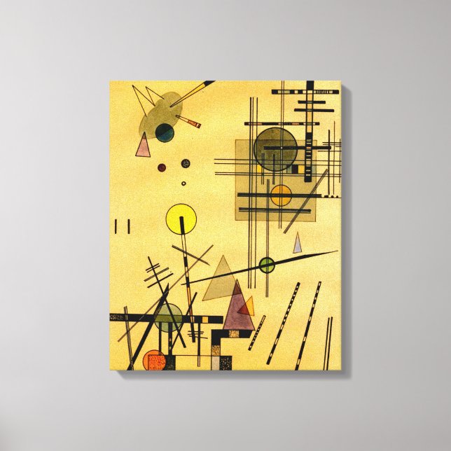 Kandinsky - Strings Canvas Print (Front)