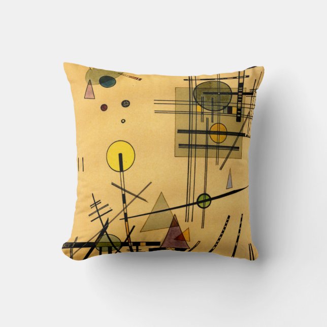 Kandinsky - Strings Cushion (Front)