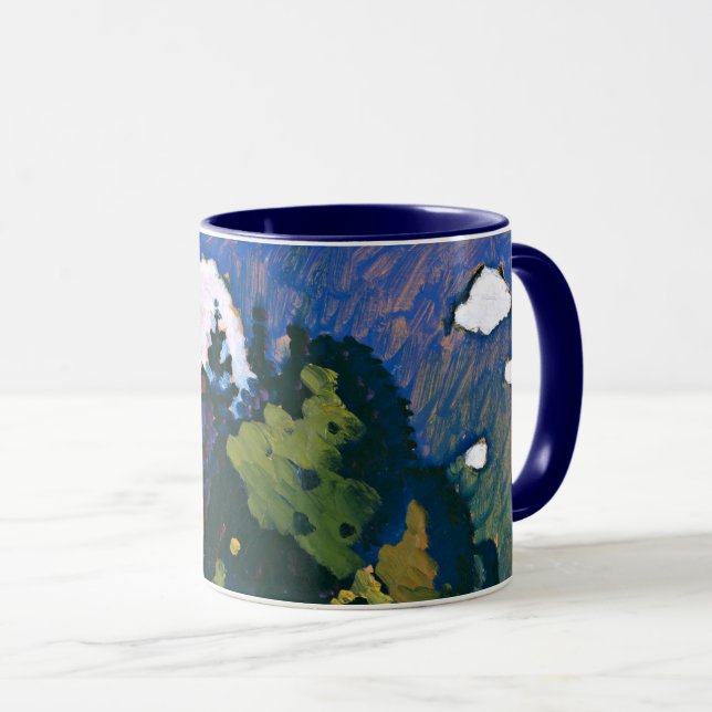 Kandinsky - Study for Landscape with Tower Mug (Front Right)
