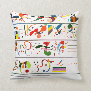 Kandinsky Succession Throw Pillow