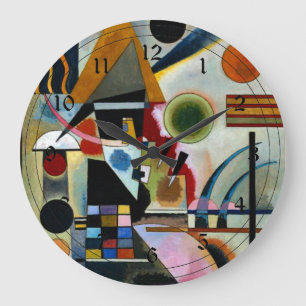 Kandinsky - Swinging Large Clock