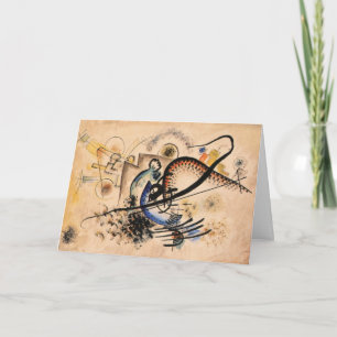 Kandinsky - The Black Line Card