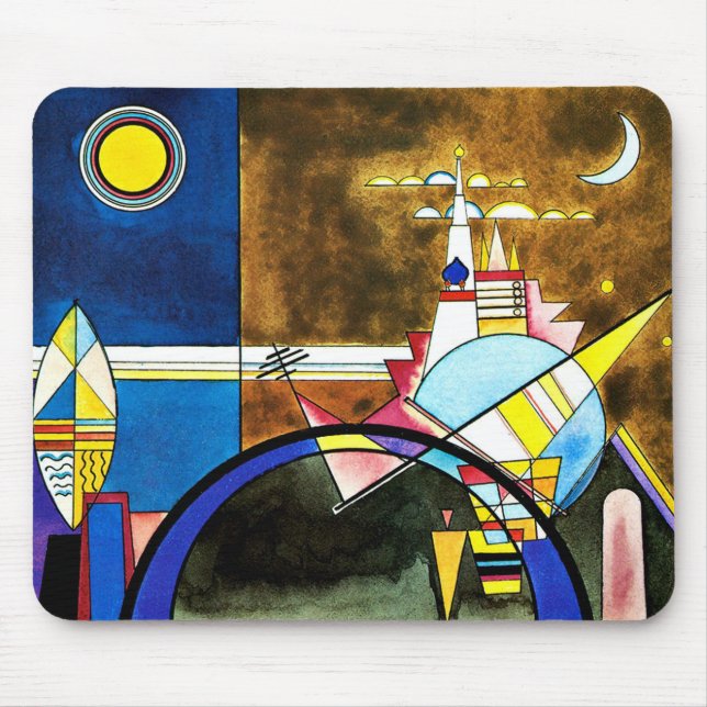 Kandinsky - The Great Gate of Kiev Mouse Pad (Front)
