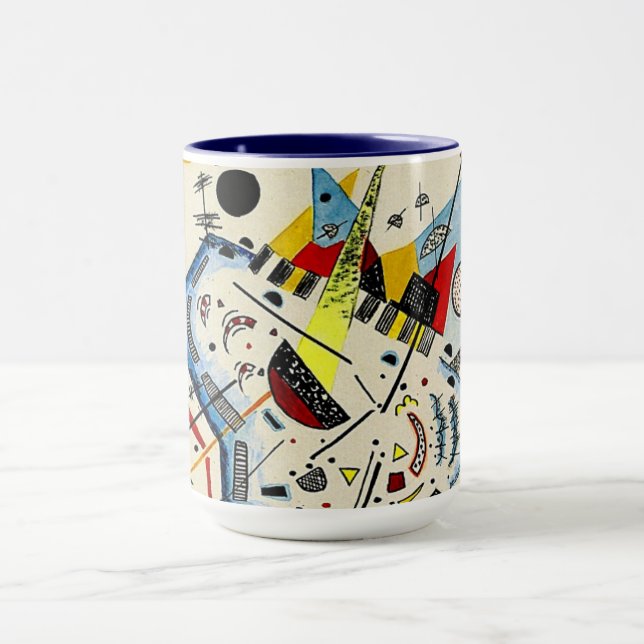 Kandinsky - The Sea and the Sun Mug (Center)