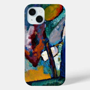 Kandinsky - The Waterfall, abstract art iPhone 15 Case