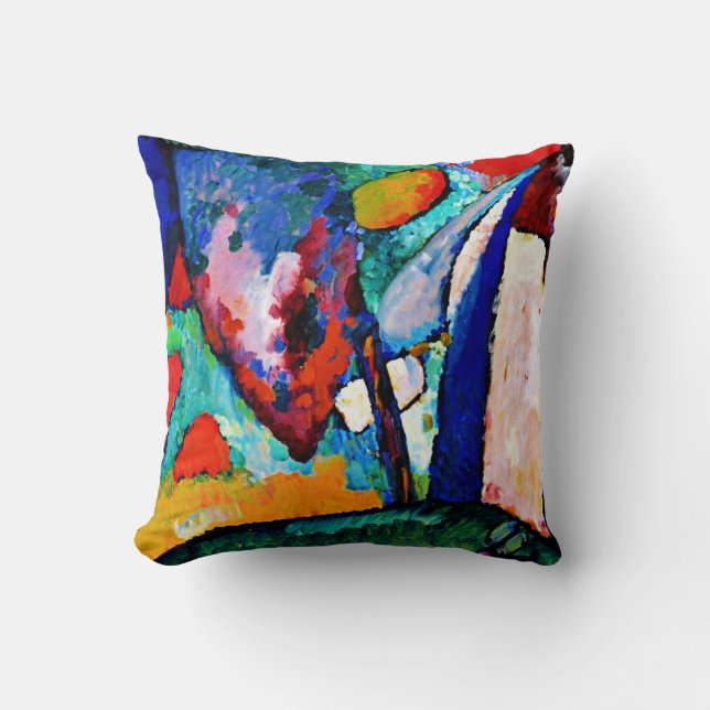Kandinsky - The Waterfall, Cushion (Front)