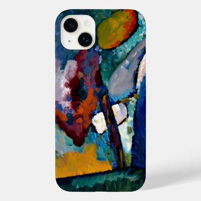 Kandinsky - The Waterfall, famous painting, Case-Mate iPhone Case (Back)
