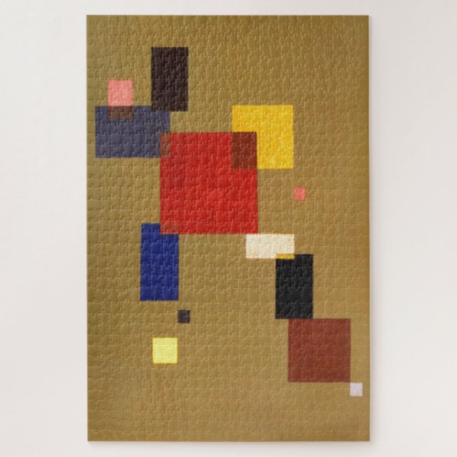 Kandinsky Thirteen Rectangles Abstract Painting Jigsaw Puzzle (Vertical)