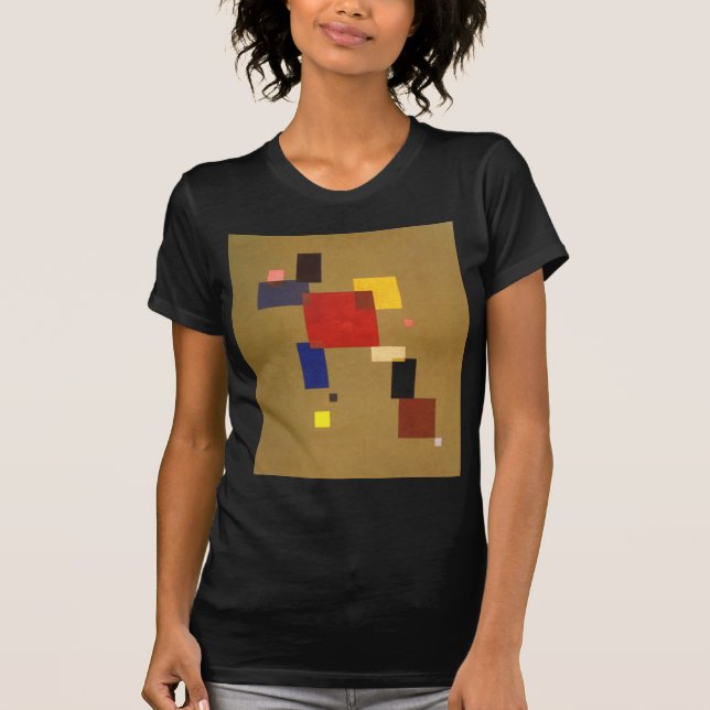 Kandinsky Thirteen Rectangles Abstract Painting T-Shirt (Front)