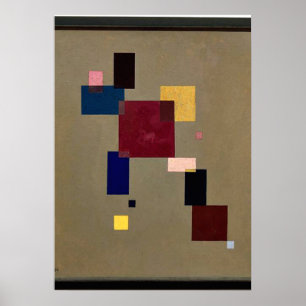 Kandinsky - Thirteen Rectangles Poster