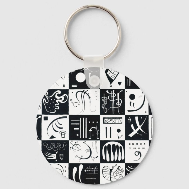 Kandinsky Thirty Key Chain (Front)