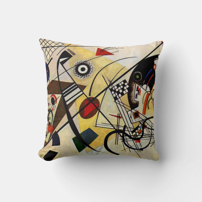 Kandinsky - Transverse Line Cushion (Front)