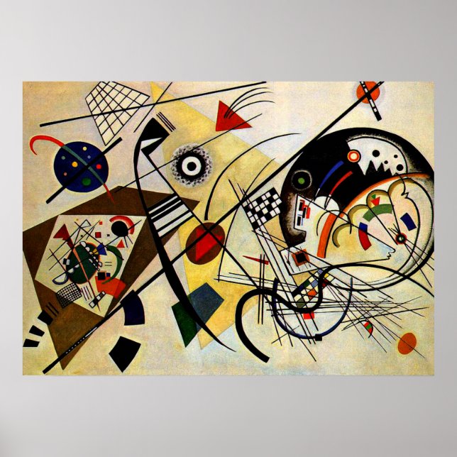Kandinsky - Transverse Line Poster (Front)
