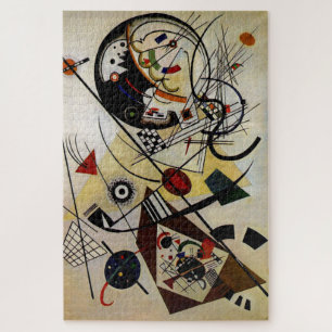 Kandinsky Transverse Unbroken Line Abstract Jigsaw Puzzle