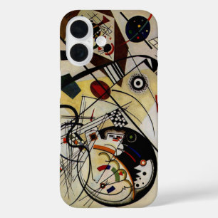 Kandinsky Transverse Unbroken Line iPhone 16 Case