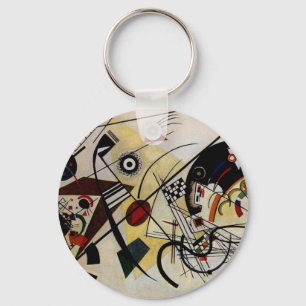 Kandinsky Transverse Unbroken Line Key Ring