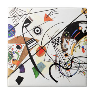 Kandinsky Tranverse Line Tile