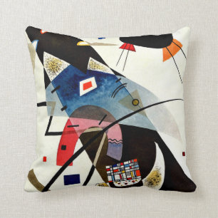 Kandinsky - Two Black Spots Cushion