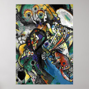 Kandinsky - Two Ovals Poster