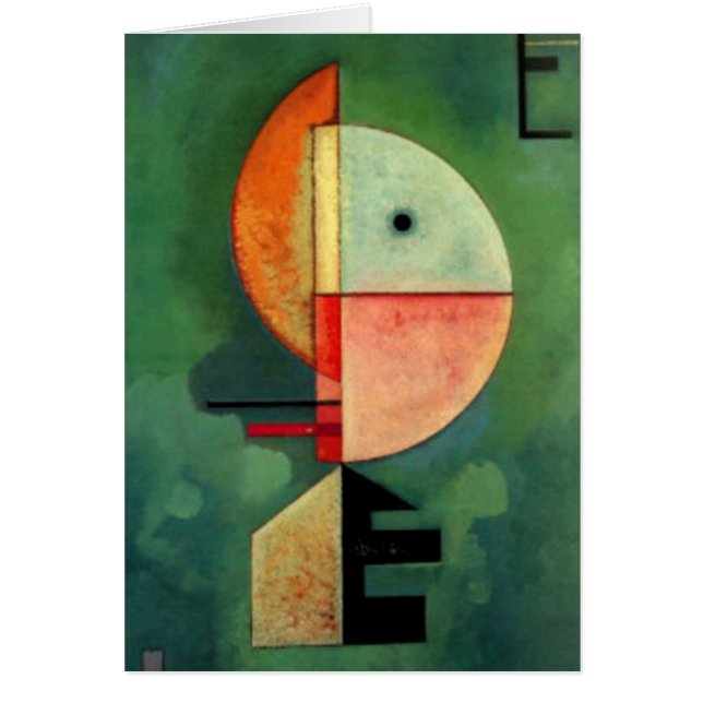 Kandinsky Upward Abstract Painting (Front)