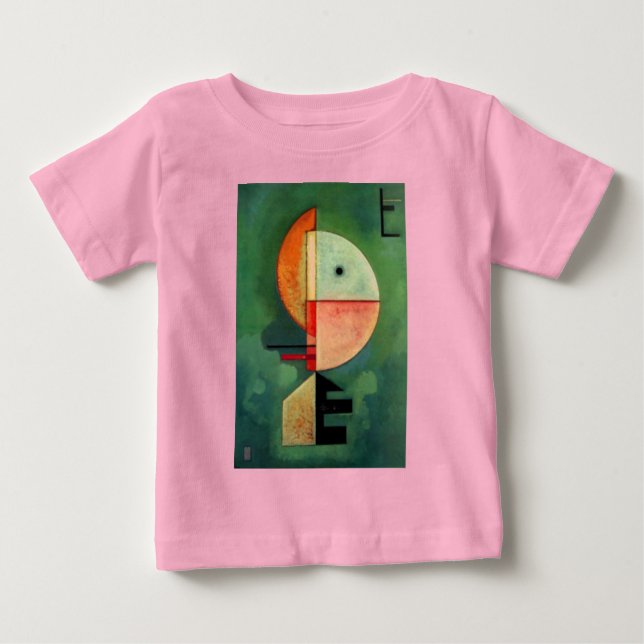 Kandinsky Upward Abstract Painting Baby T-Shirt (Front)