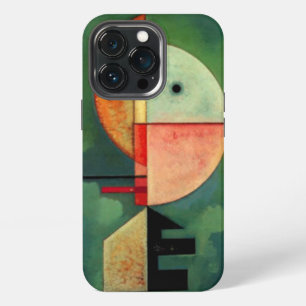 Kandinsky Upward Abstract Painting Green iPhone 13 Pro Case