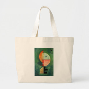 Kandinsky Upward Abstract Painting Large Tote Bag