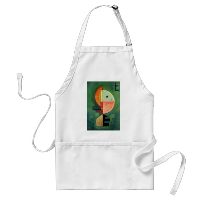 Kandinsky Upward Abstract Painting Standard Apron (Front)