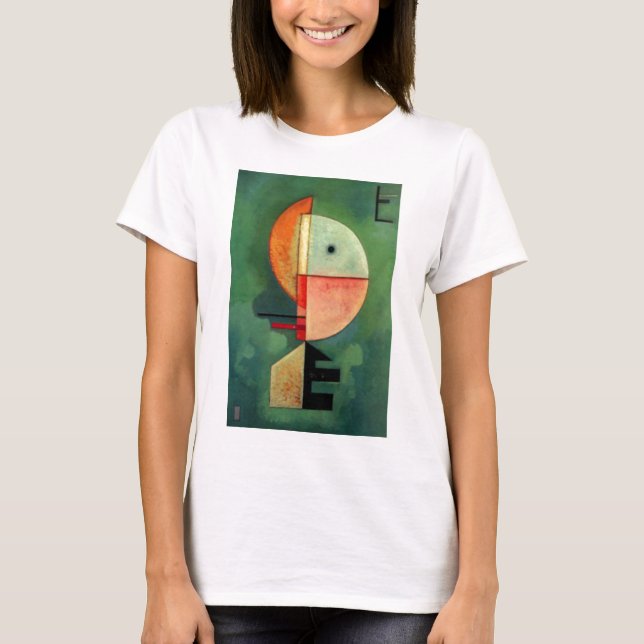 Kandinsky Upward Abstract Painting T-Shirt (Front)
