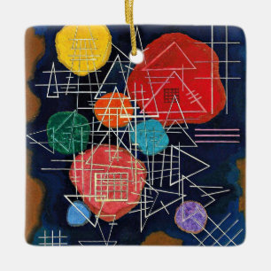 Kandinsky - Veiled Glow Ceramic Ornament