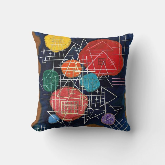 Kandinsky - Veiled Glow Cushion (Front)