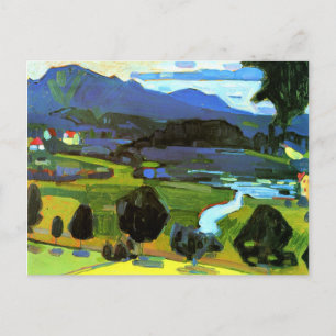 Kandinsky - View over the Staffelsee Postcard