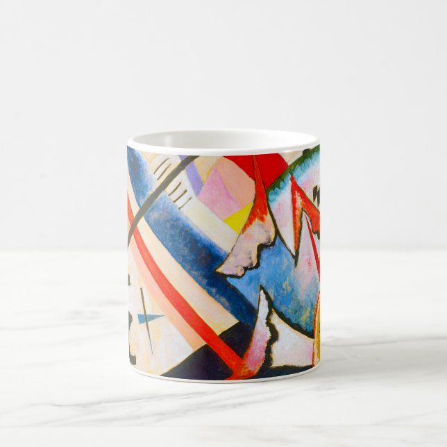 Kandinsky White Cross Mug (Center)